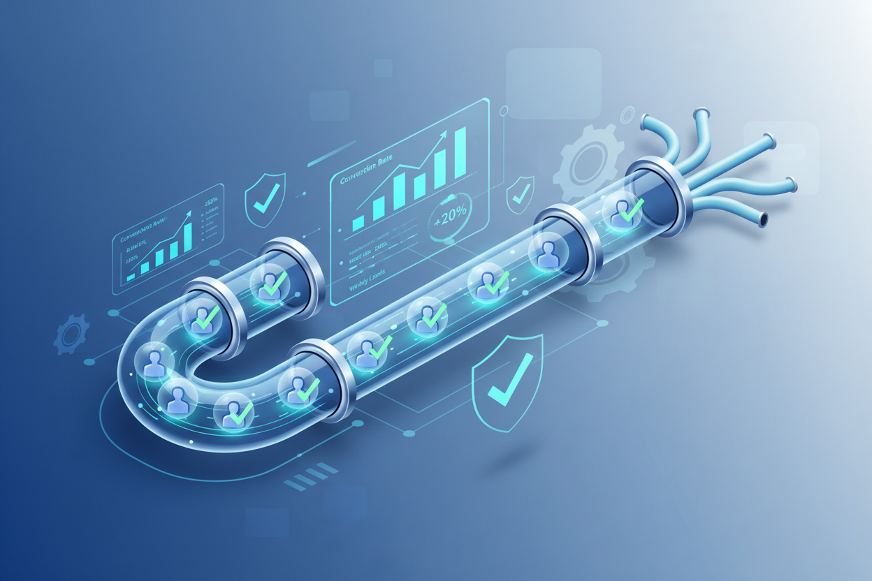 Every industry depends on one thing: a steady flow of qualified customers. Pipeline ensures that flow never slows down — no guessing, no inconsistent lead quality, no wasting money on ads that don’t convert.Advantages:Predictable daily/weekly lead volumeConsistent quality with real follow-throughOffer + funnel setups that convert, not just attract clicksMessaging handled instantly through AITransparent data so you know what’s workingScales as your business grows — not when it’s too latePipeline is built to 