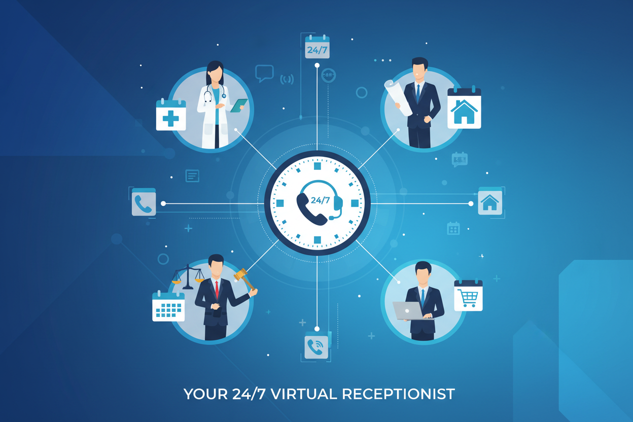perfect for Service businesses that can’t afford missed callsTeams who want consistent communication without hiring more staffCompanies that rely on appointment schedulingBusinesses scaling fast and needing reliable inbound supportProfessionals who want a 24/7 receptionist